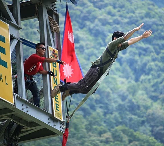 Bungee Jumping in Nepal