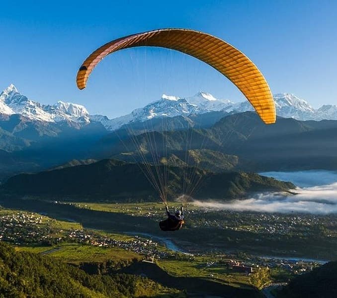 Paragliding In Nepal