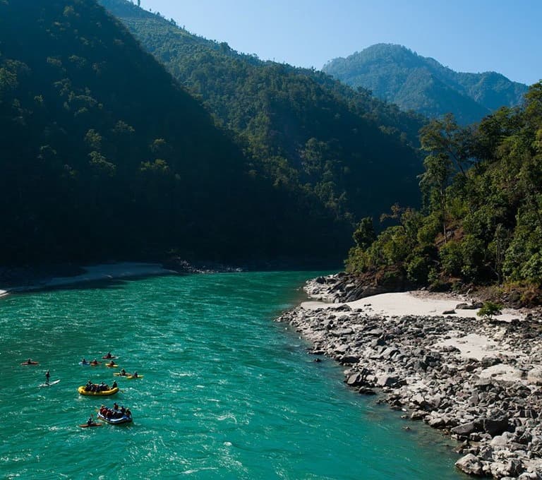 Rafting in Nepal