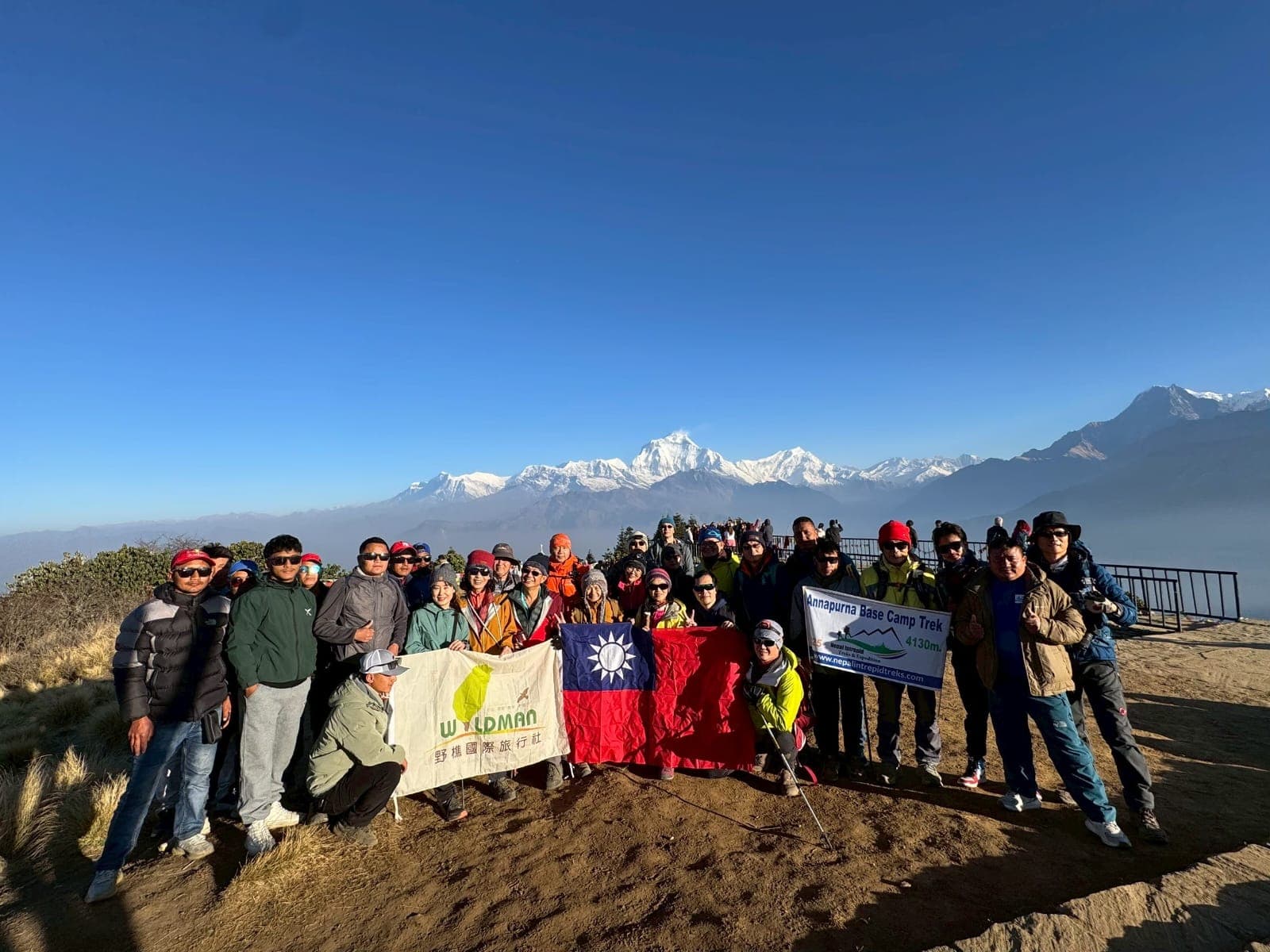 Mt. Dhaulagiri and Tukuche on scenery.