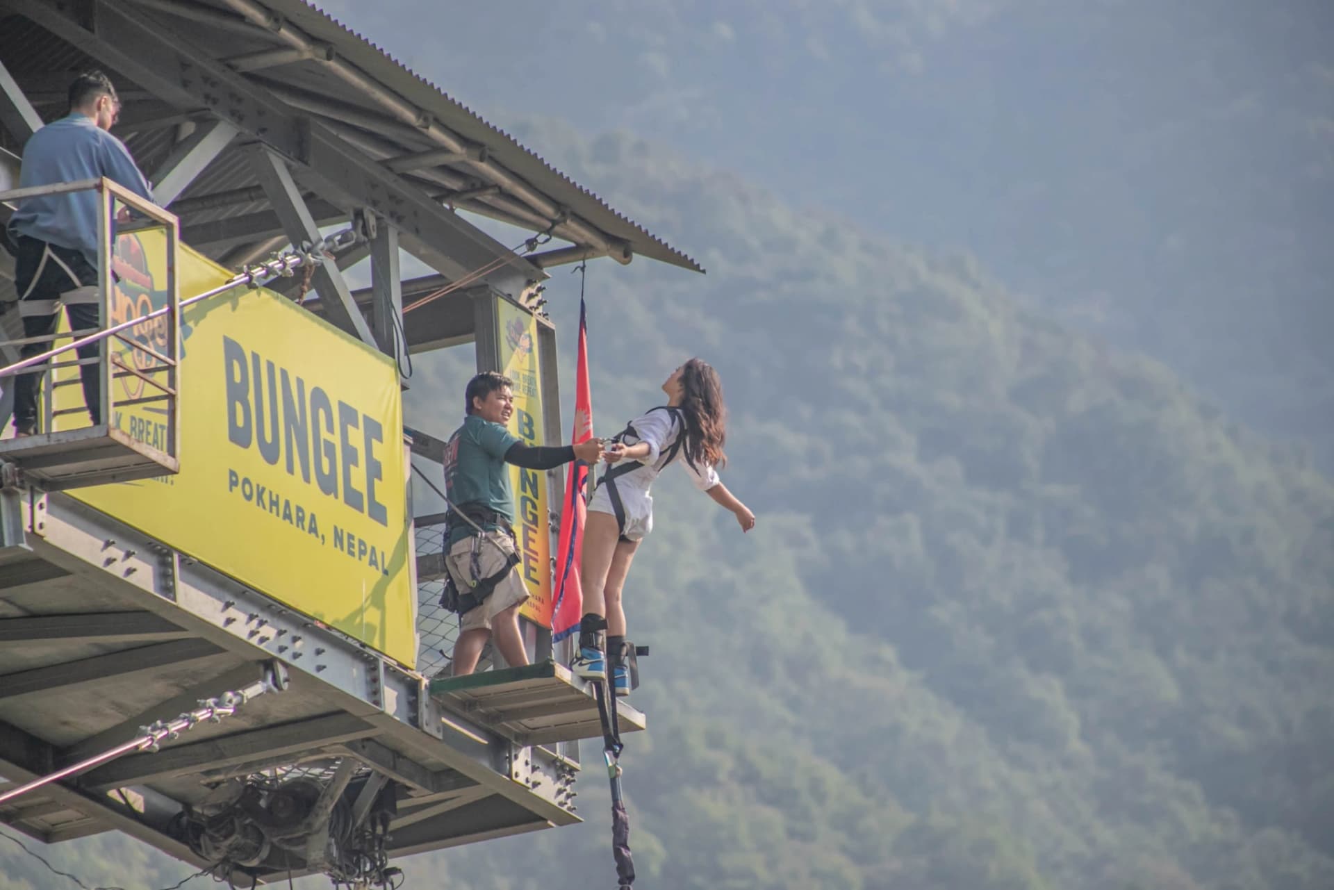 Bungee Jumping in Nepal