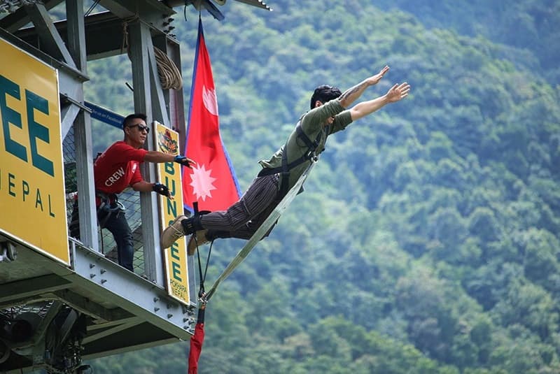 Bungee Jumping in Nepal