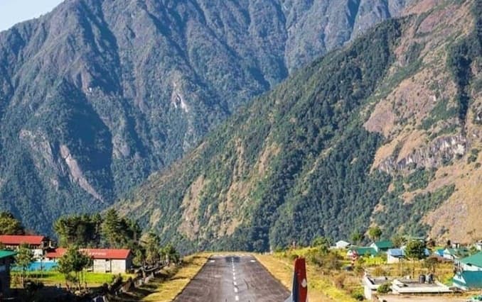 Change in flight to Lukla this season