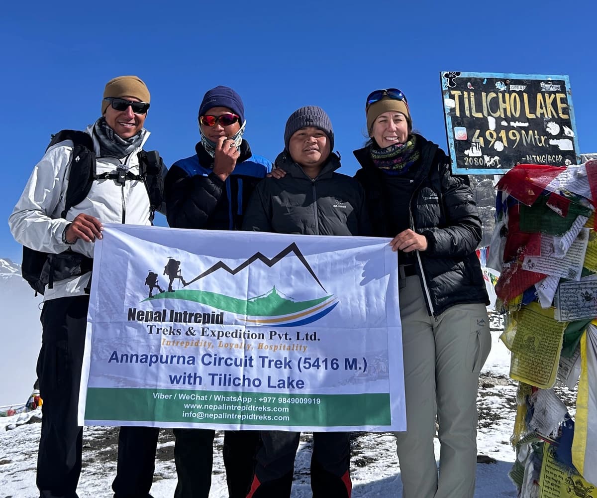 Annapurna Circuit Trek with Tilicho Lake