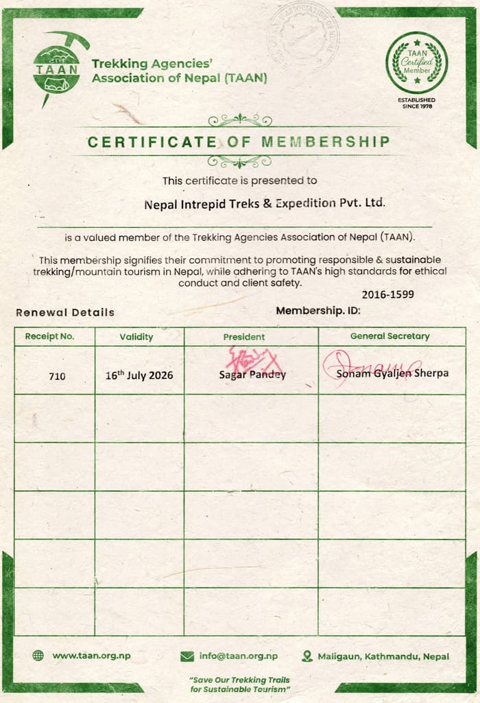Membership of TAAN