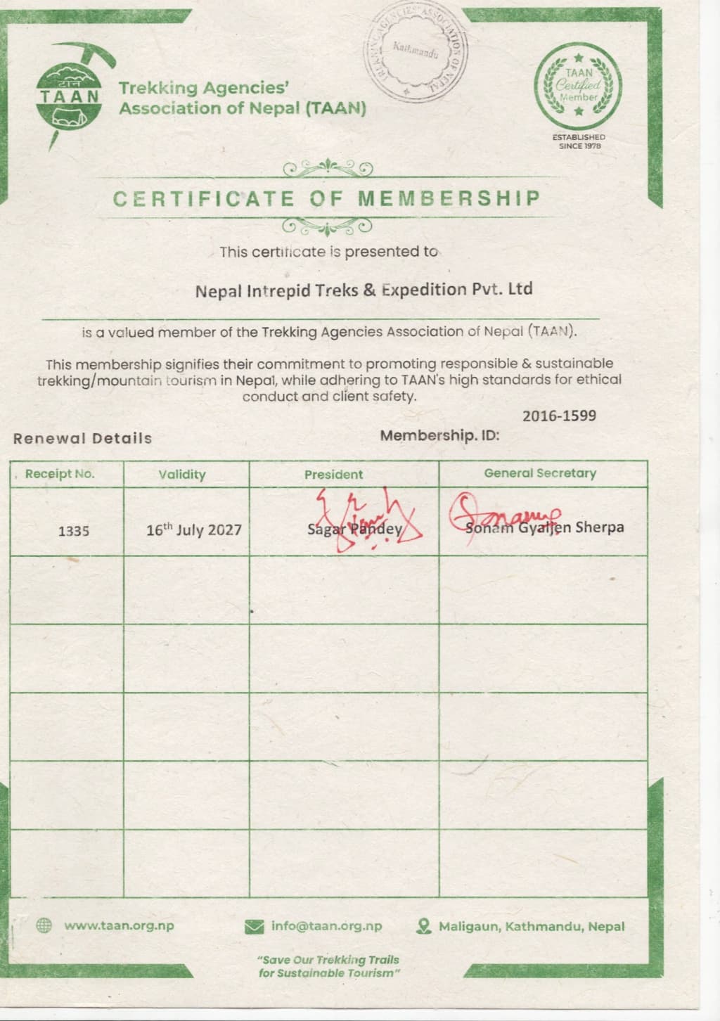 Legal Documents