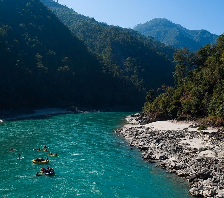 Rafting in Nepal