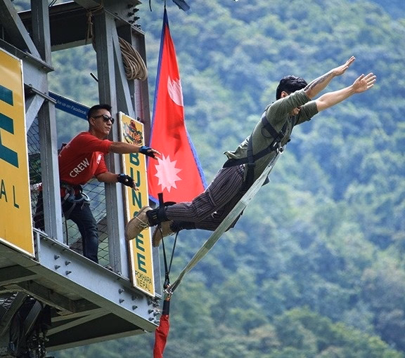 Bungee Jumping in Nepal